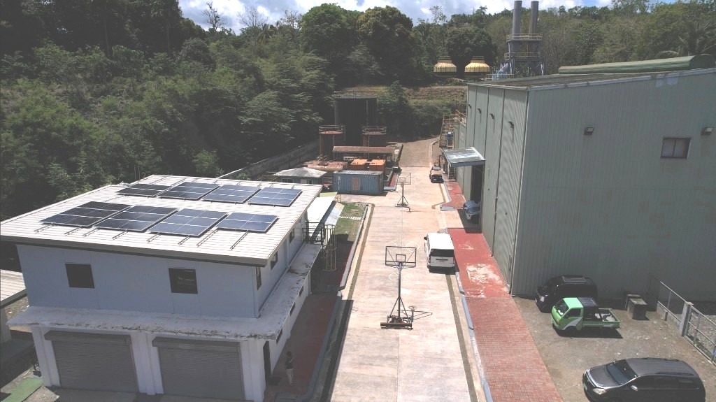 Aerial view of the Mapalad Energy Generating Corporation facility